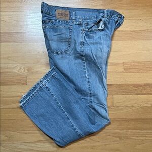 Mossimo boot cut leg washed Blue Jeans